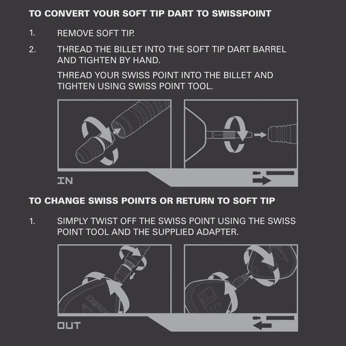 Target Darts 2BA Swiss Point Converter