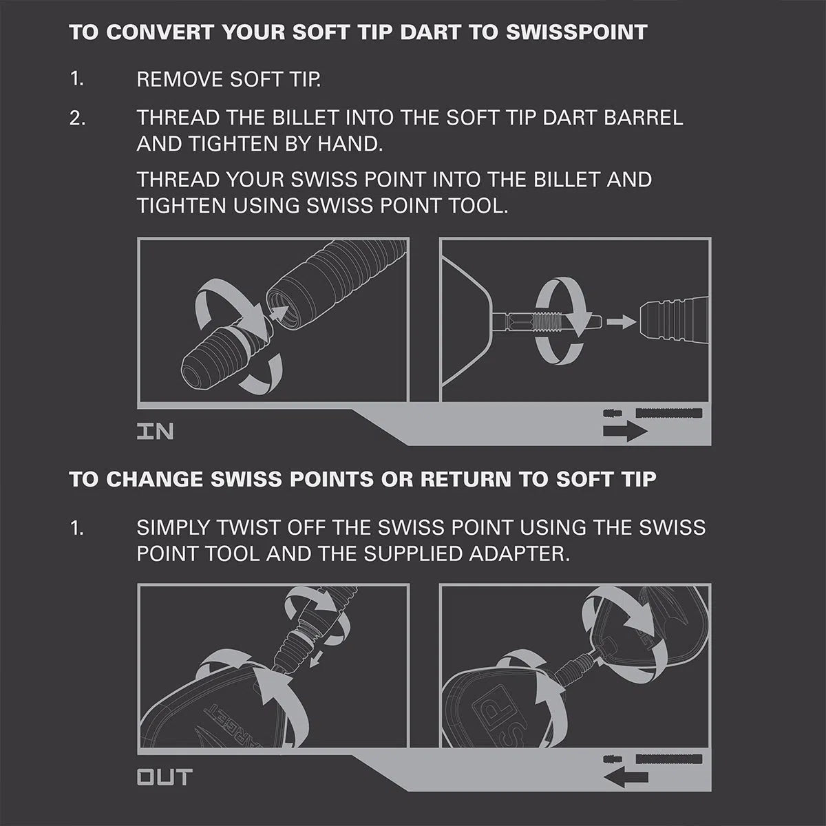 Target Darts 2BA Swiss Point Converter