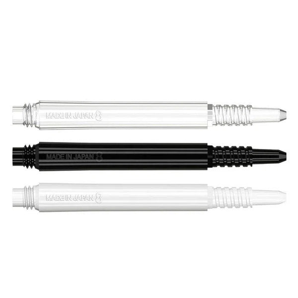 Target Darts 8 Flight Regular Fixed Dart Shaft-1-Black-Short-Premier Darts