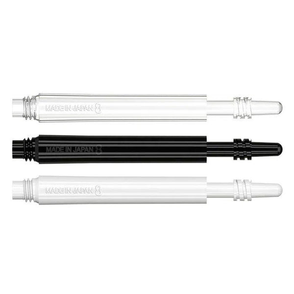 Target Darts 8 Flight Regular Spin Dart Shafts-1-Black-Short-Premier Darts