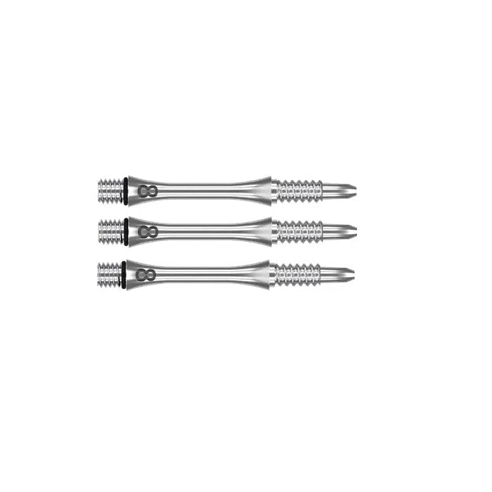 Target Darts 8 Flight Slim Fixed Dart Shafts