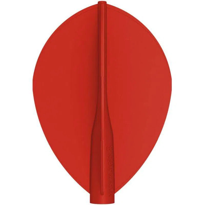 Target Darts 8 Flight Teardrop Red