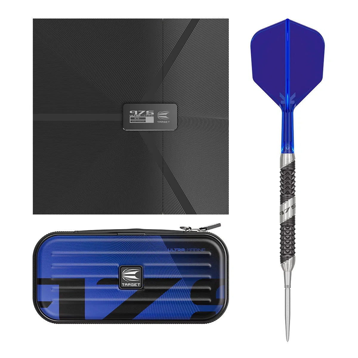 Target Darts 975 Ultra Marine 01 SP 97.5% Tungsten Steel Tip Darts