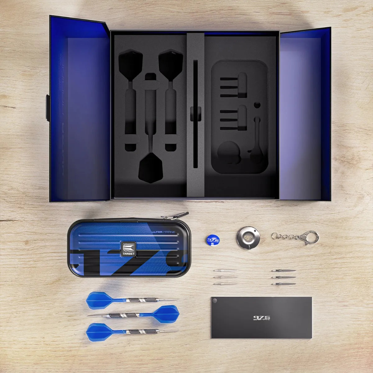 Target Darts 975 Ultra Marine 03 SP 97.5% Tungsten Steel Tip Darts