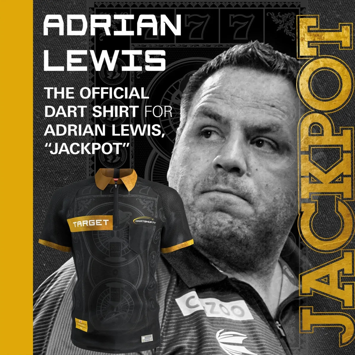 Target Darts Adrian Lewis 2025 Player Shirt