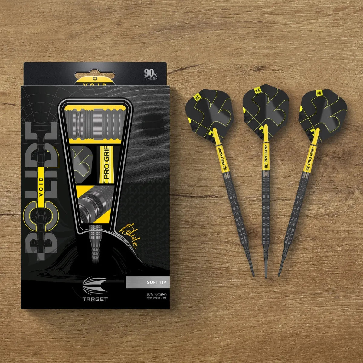 Target Darts Bolide Void 10 90% Tungsten Soft Tip Darts