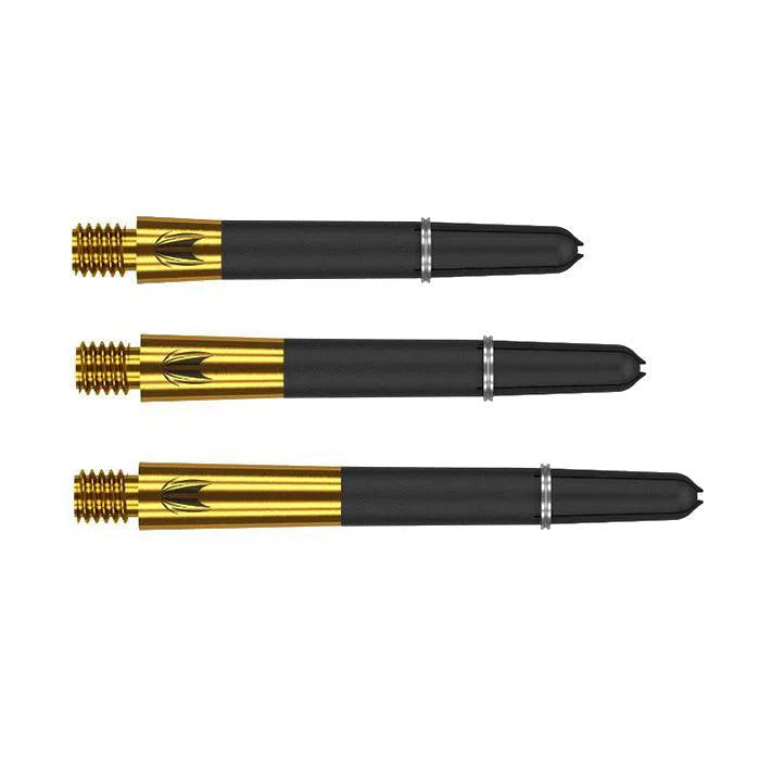 Target Darts Carbon TI Gold Titanium Dart Shafts