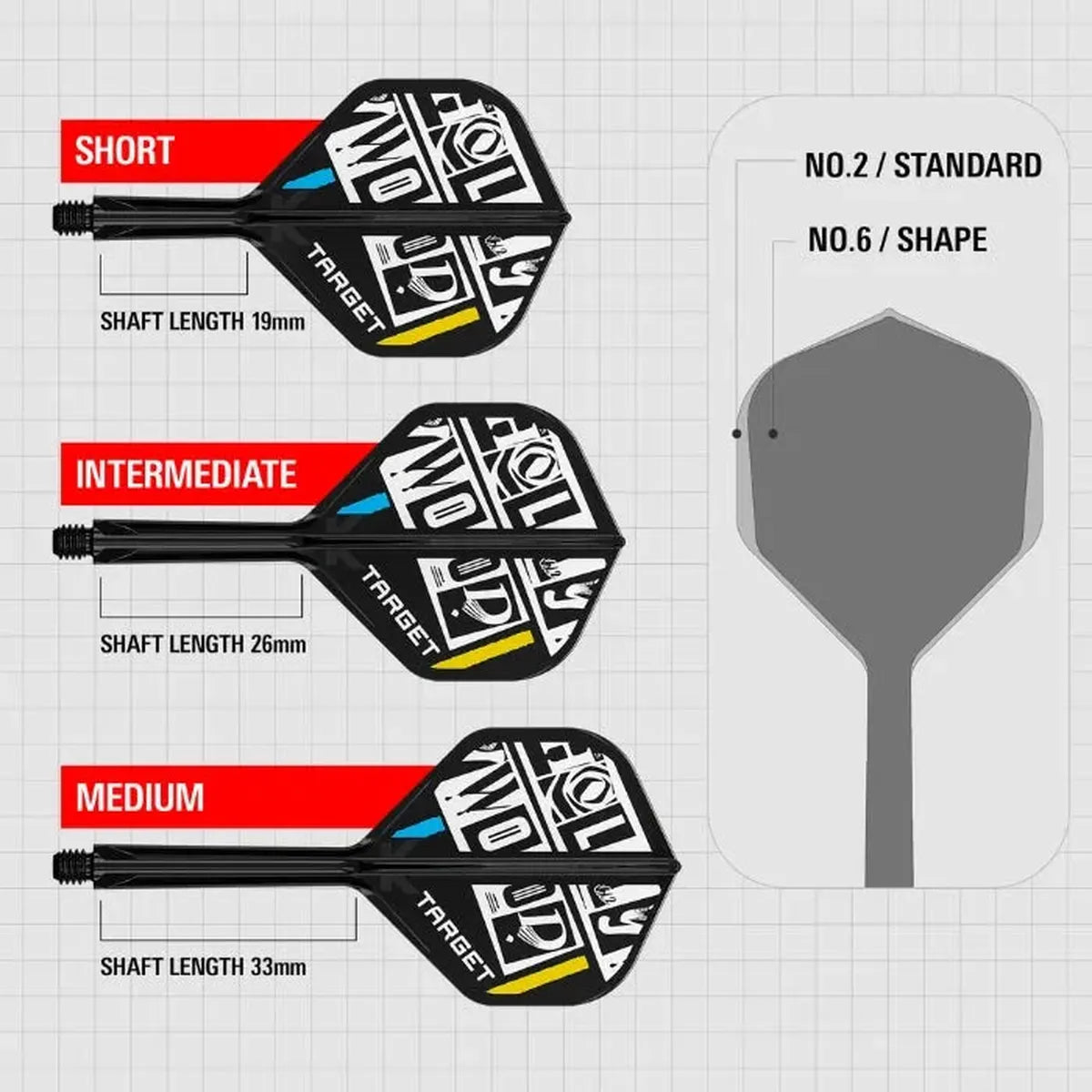 Target Darts Chris Dobey KFlex Flight System No2