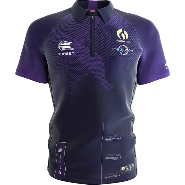 Target Darts Coolplay Collared Phil Taylor 2024 Shirt-1-XSmall-Premier Darts