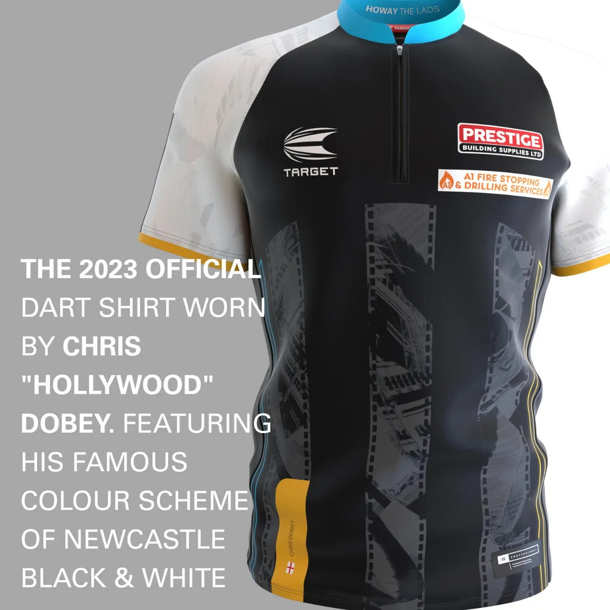 Target Darts Coolplay Collarless Chris Dobey 2024 Shirt