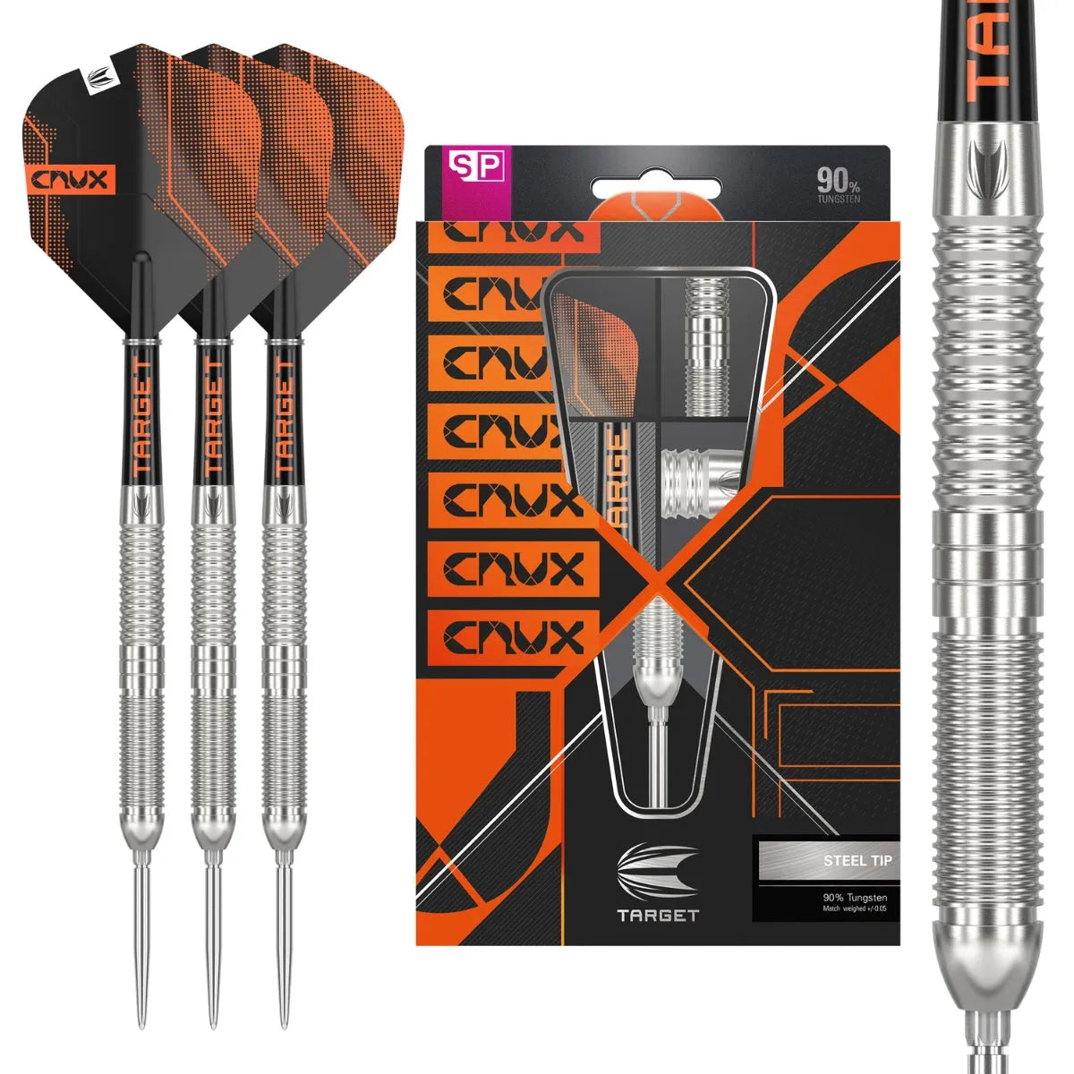 Target Darts Crux 01 SP 90% Tungsten Steel Tip Darts
