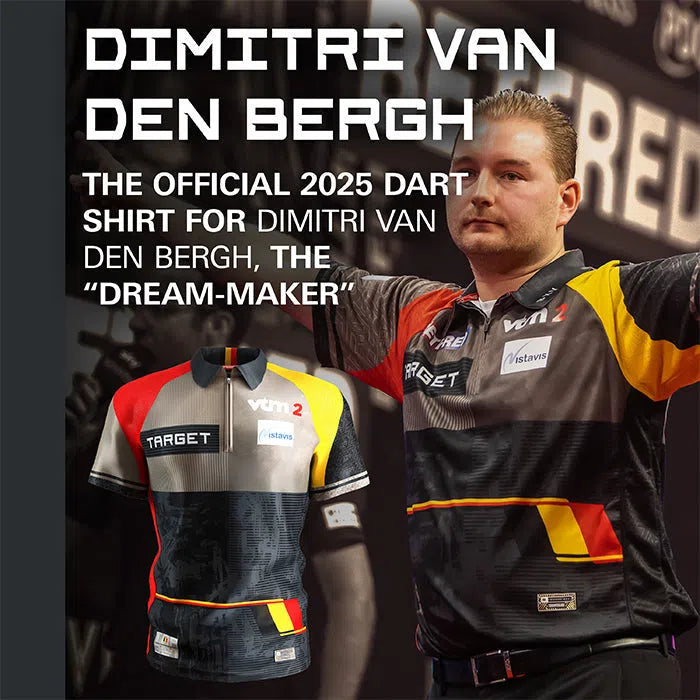 Target Darts Dimitri Van Den Bergh 2025 Player Shirt