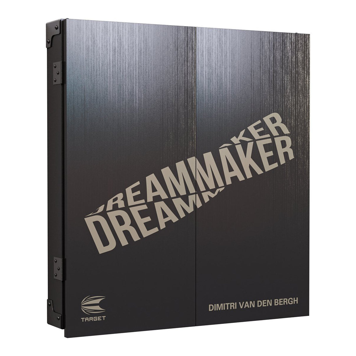 Target Darts Dimitri Van Den Bergh Cabinet and Board Set