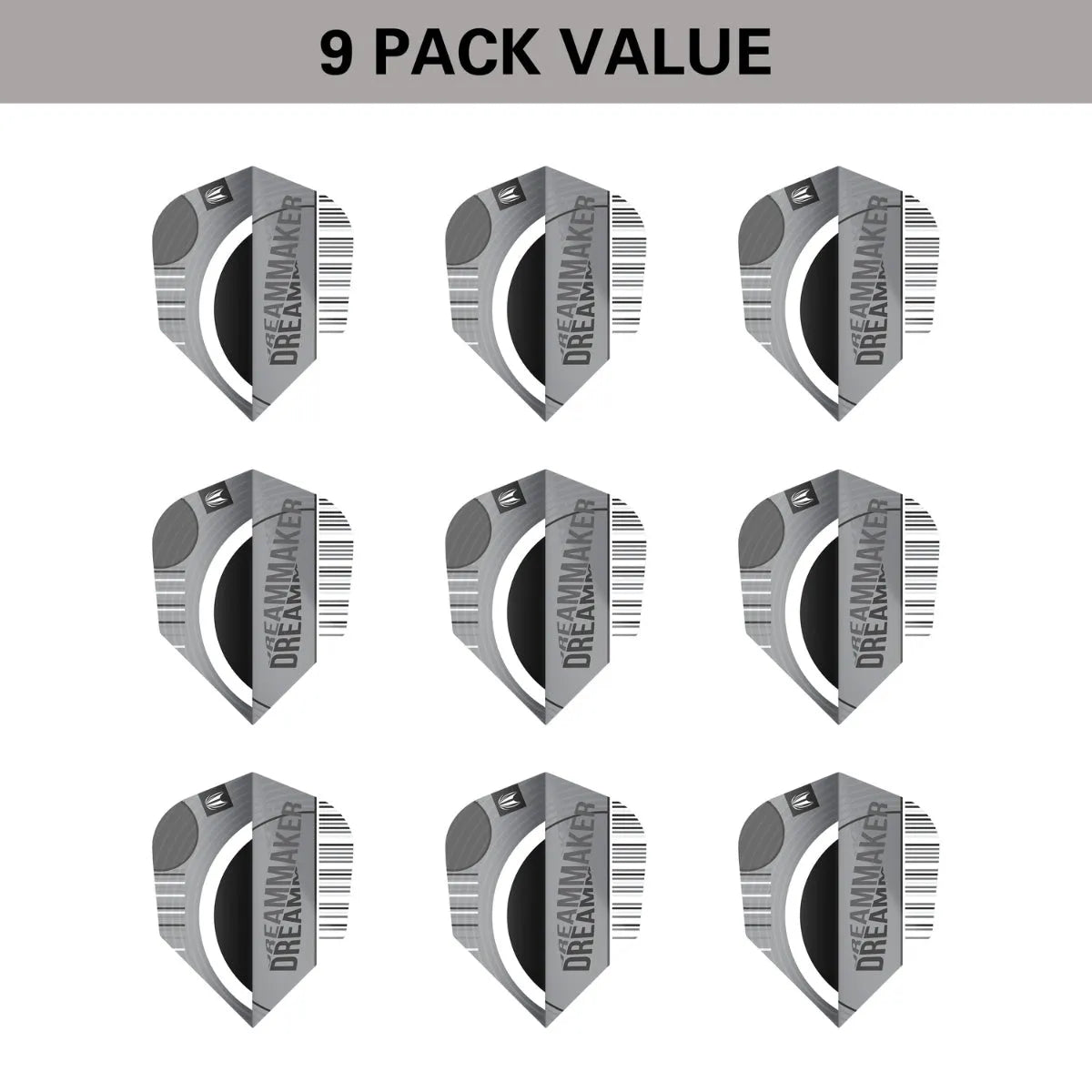 Target Darts Dimitri Van Den Bergh Echo No6 Flights x3 Sets