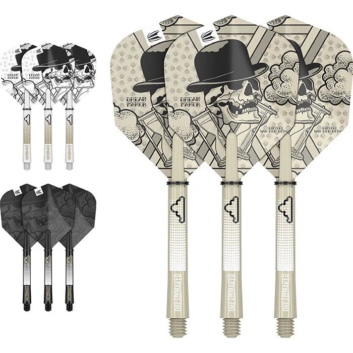 Target Darts Dimitri Van Den Bergh Ink Flight and Shaft Kit