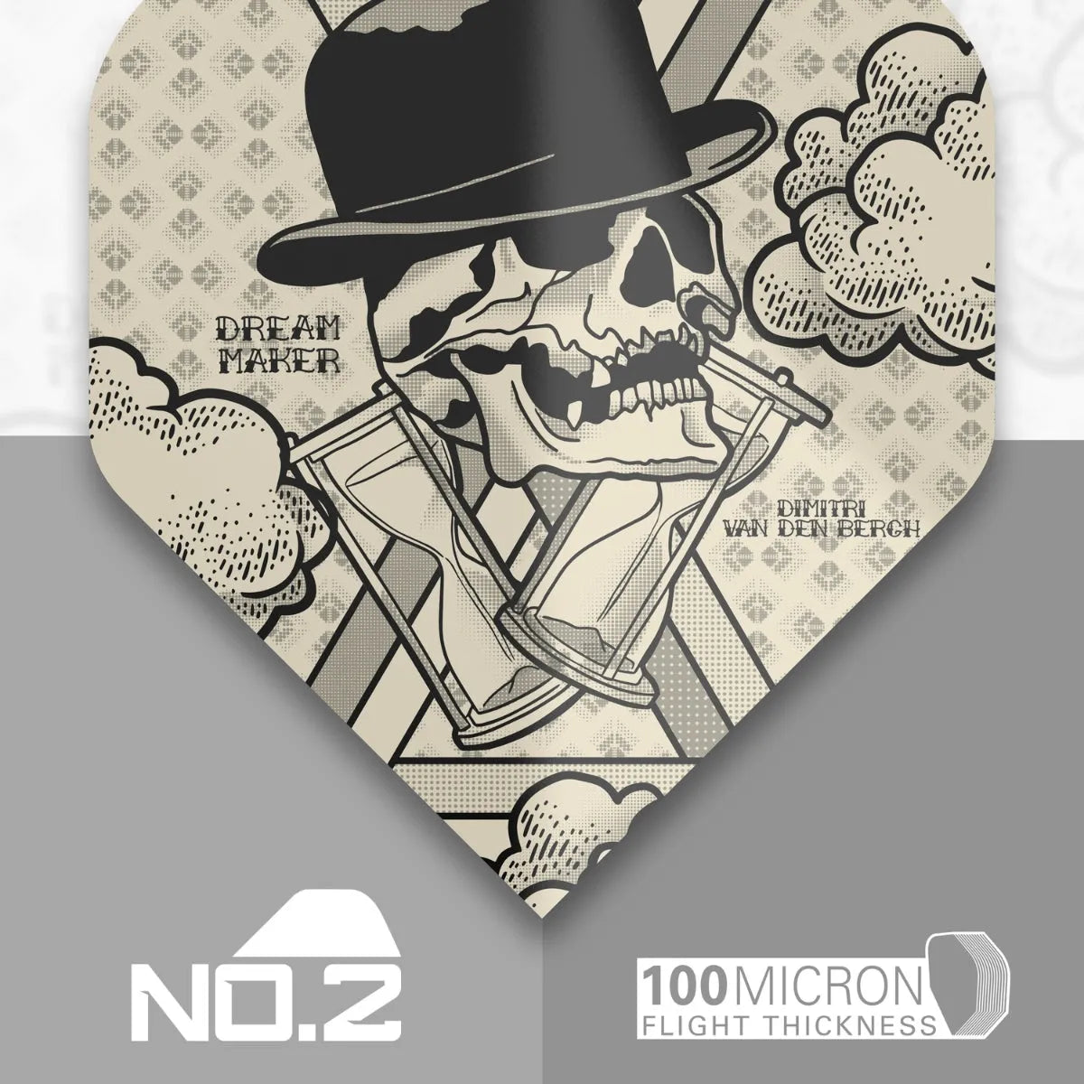 Target Darts Dimitri Van Den Bergh Ink No2 Flights x3 Sets