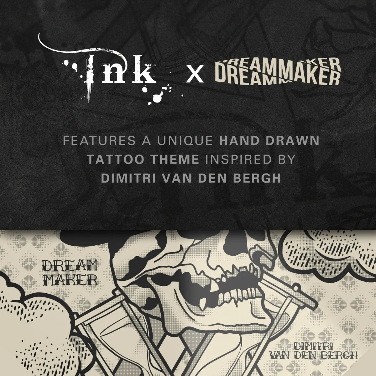 Target Darts Dimitri Van Den Bergh Ink TENX Flights x3 Sets