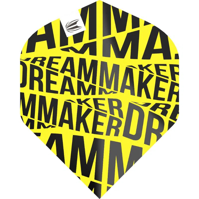 Target Darts Dimitri Van Den Bergh Pro Ultra Brass Flights No2