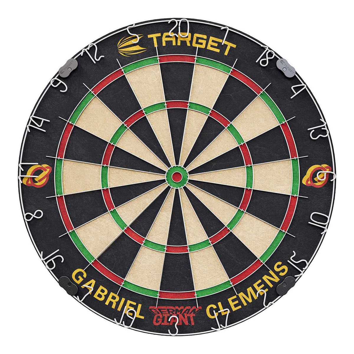 Target Darts Gabriel Clemens Cabinet and Board Set