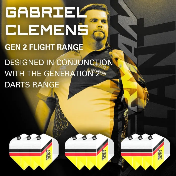 Target Darts Gabriel Clemens Gen 2 No2 Pro Ultra Flights X 3