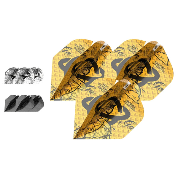 Target Darts Gabriel Clemens Ink No2 Flights x3 Sets-1-Premier Darts