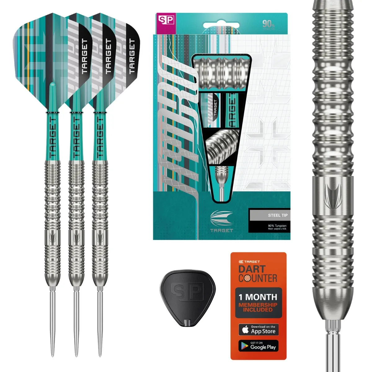 Target Darts Hydro 01 SP 90% Tungsten Steel Tip Darts