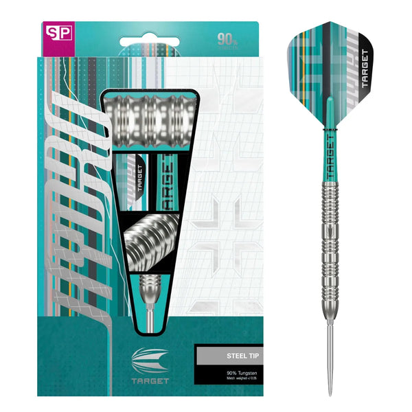 Target Darts Hydro 02 SP 90% Tungsten Steel Tip Darts-1-21 GRAM-Premier Darts