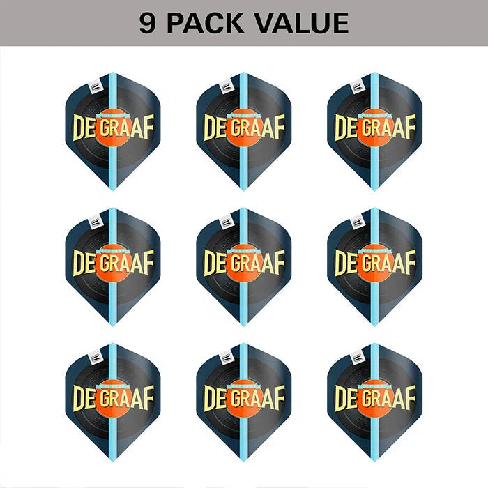 Target Darts Jeffrey De Graaf G1 Pro Ultra No2 Dart Flights x3 Sets