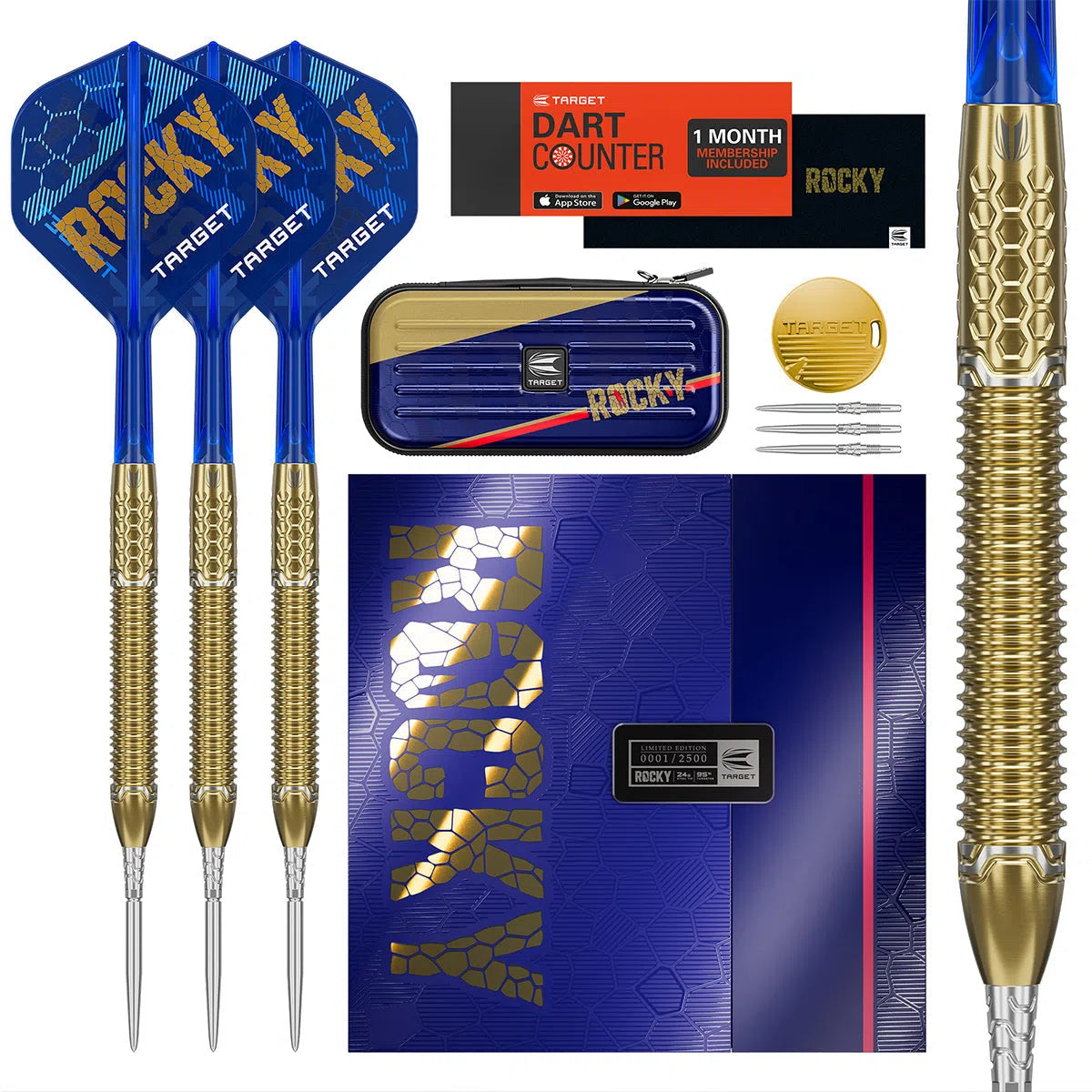 Target Darts Josh Rock Special Edition 95% Tungsten Steel Tip Darts