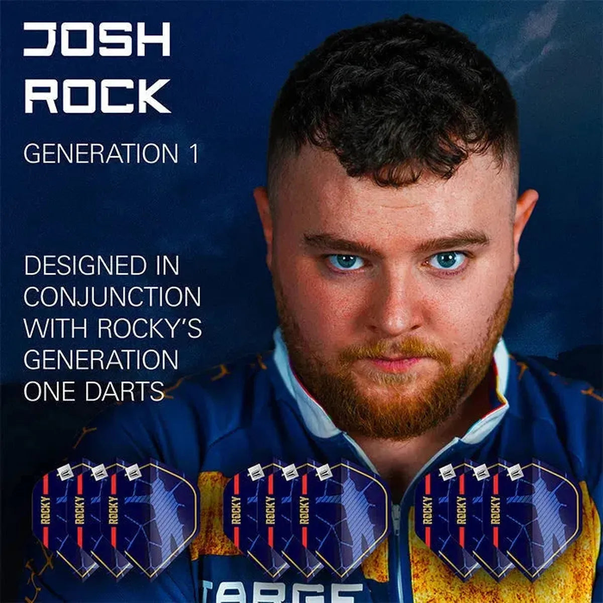 Target Darts Josh Rock Ultra No2 Flights x3 Sets-2-Premier Darts