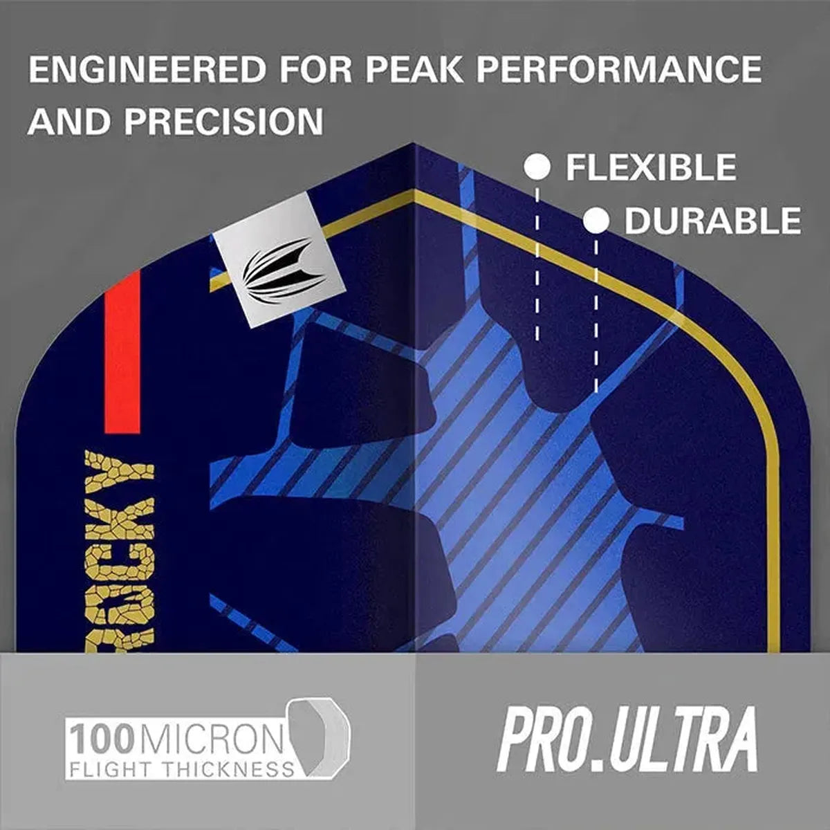 Target Darts Josh Rock Ultra No2 Flights x3 Sets-5-Premier Darts