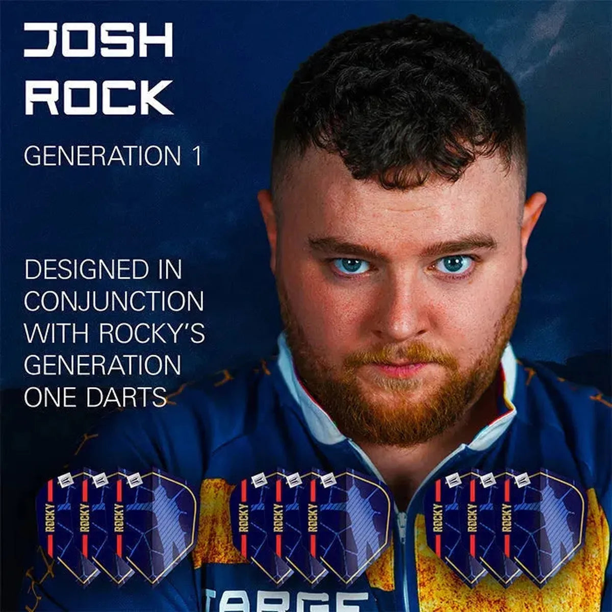 Target Darts Josh Rock Ultra No6 Flights x3 Sets-2-Premier Darts