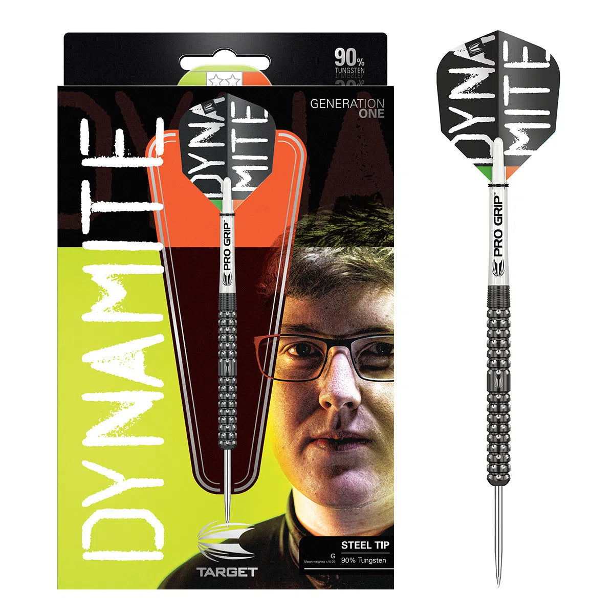 Target Darts Keane Barry 90% Tungsten Steel Tip Darts