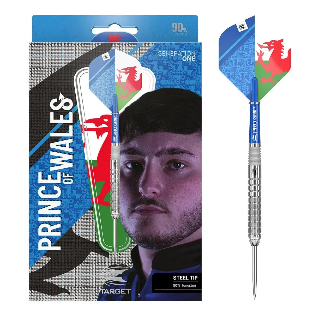 Target Darts Lewy Williams 90% Tungsten Darts Steel Tip Darts-1-23 GRAM-Premier Darts