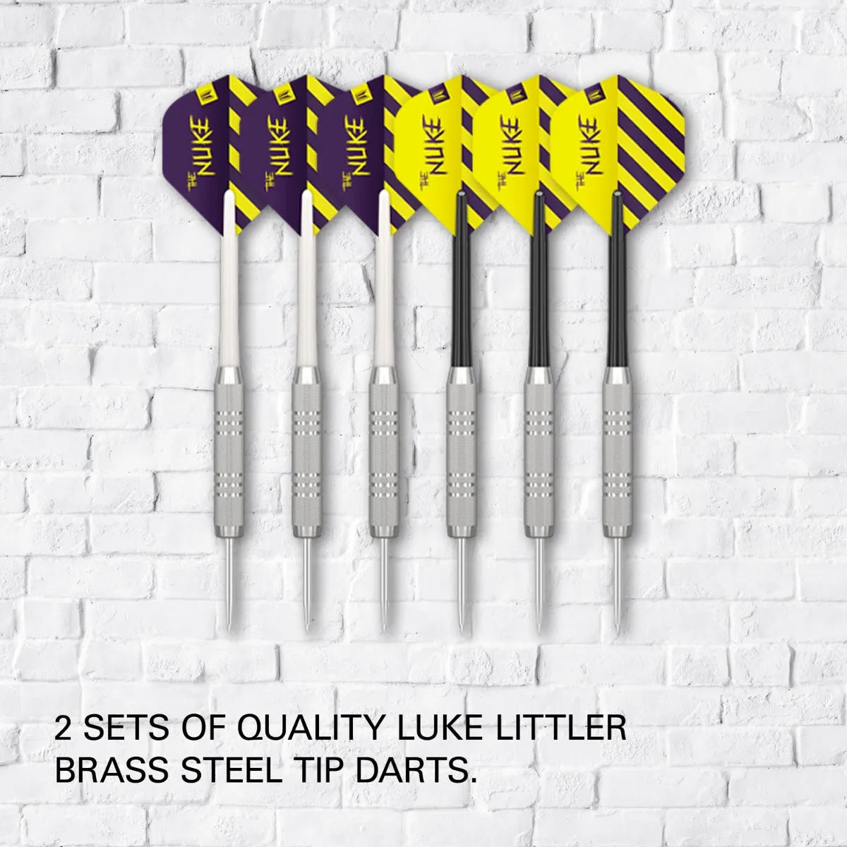 Target Luke Littler Board, Arc Light, Mat & Surround Bundle-3-Premier Darts