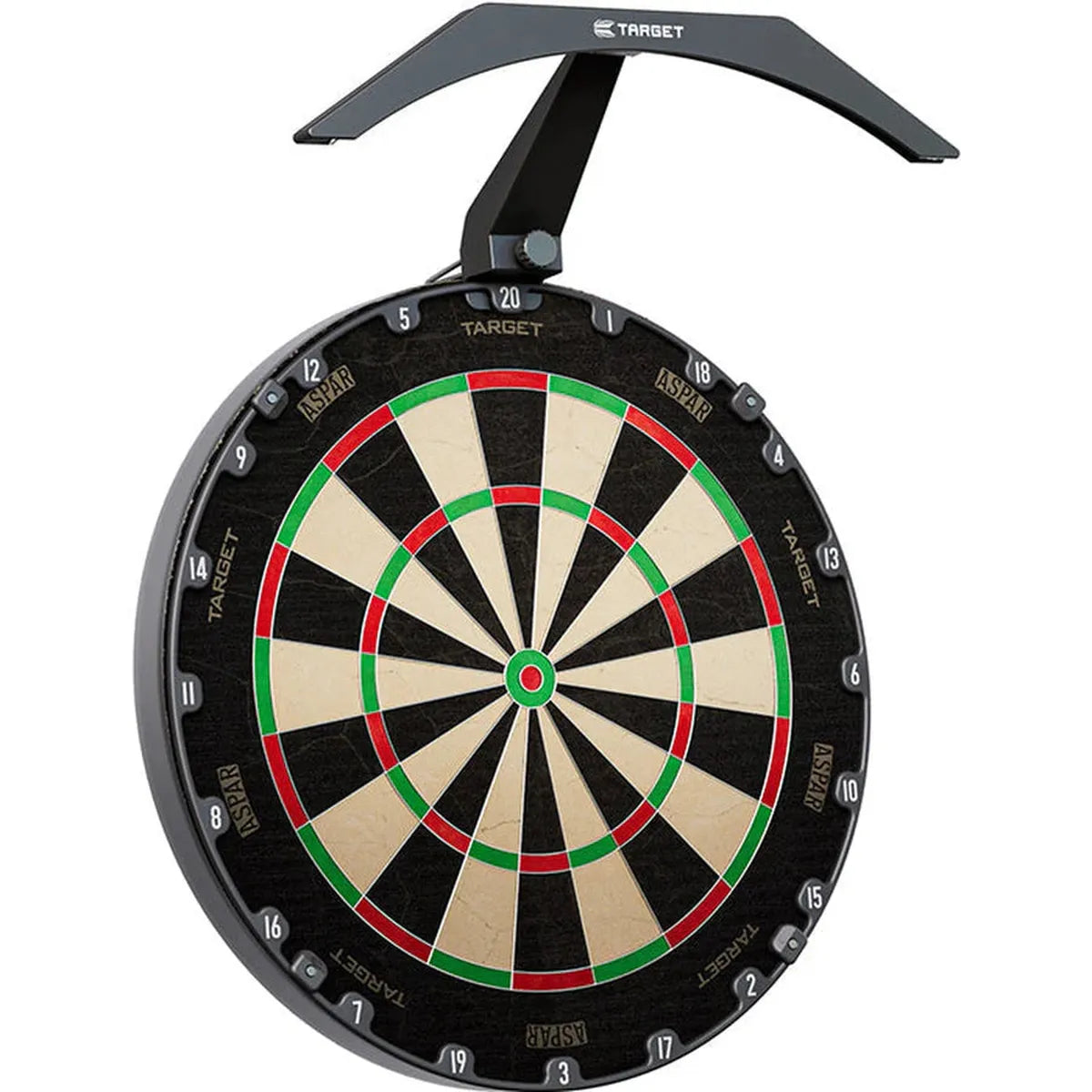 Target Darts Luke Littler SILVER Bundle  Surround, Mat, Dartboard and Arc Light