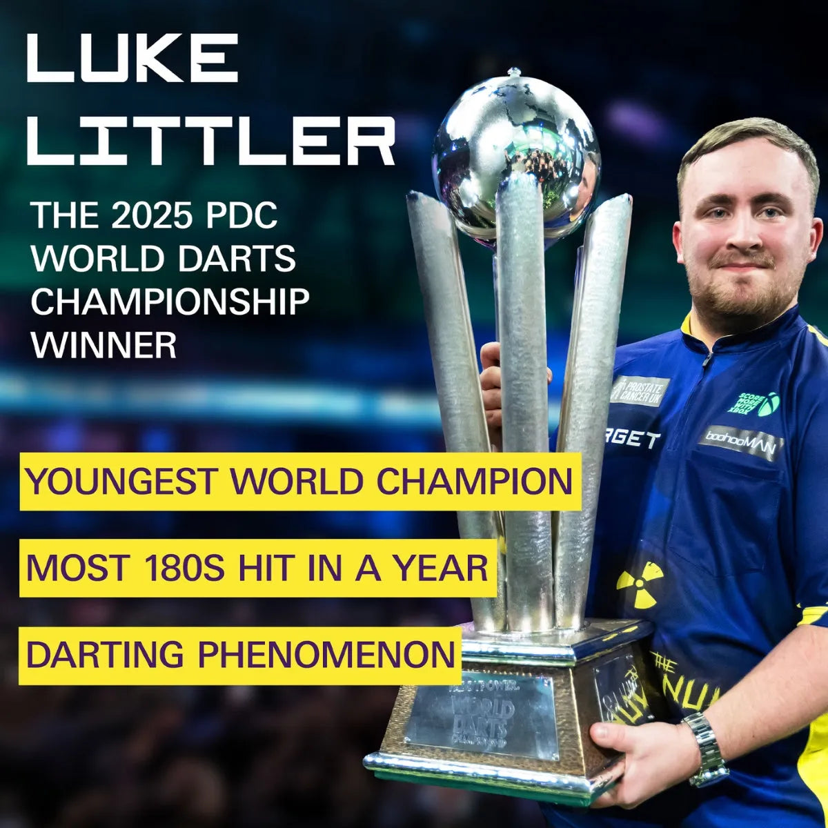 Target Darts Luke Littler World Champion KFlex Flight System No2