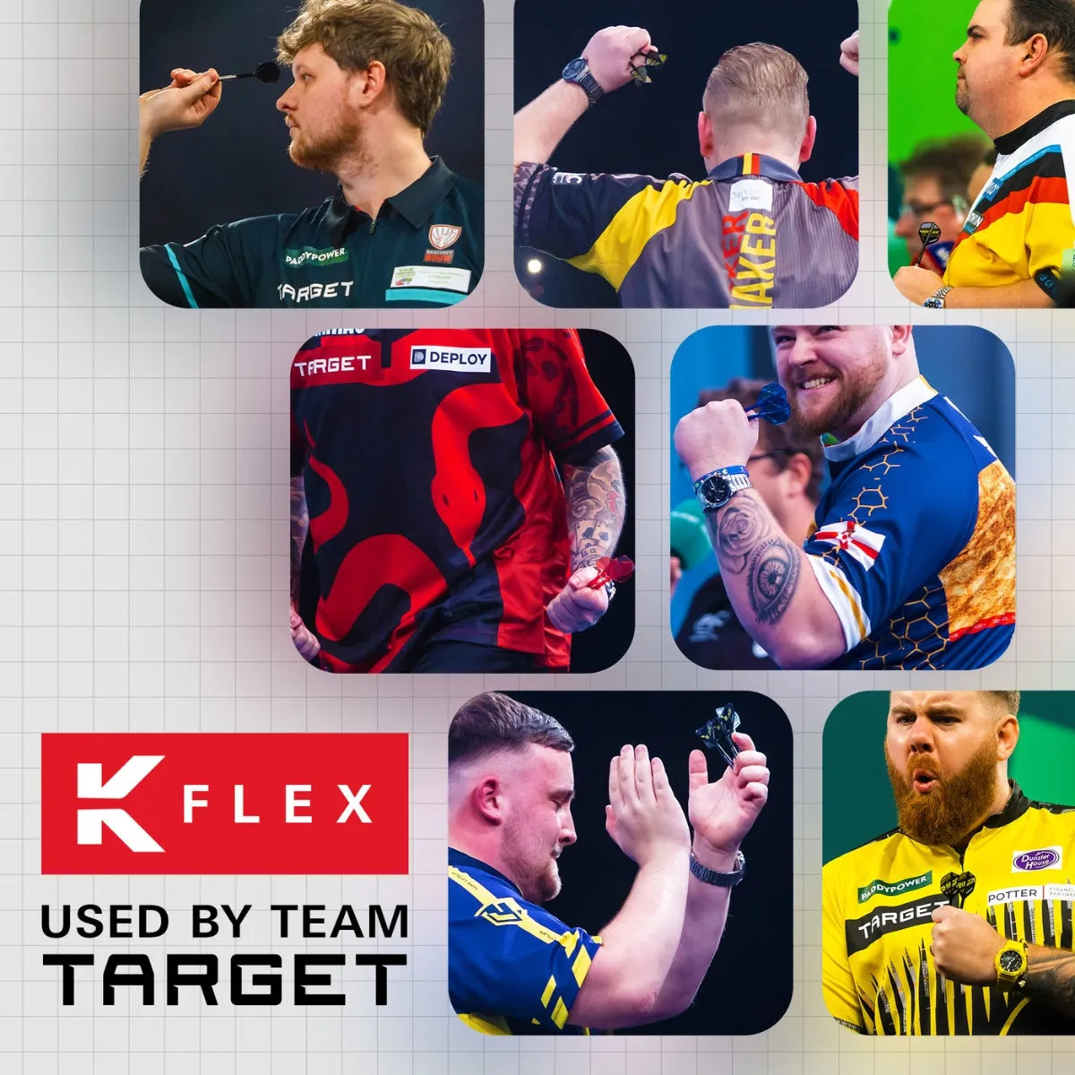 Target Darts Luke Littler World Champion KFlex Flight System No2