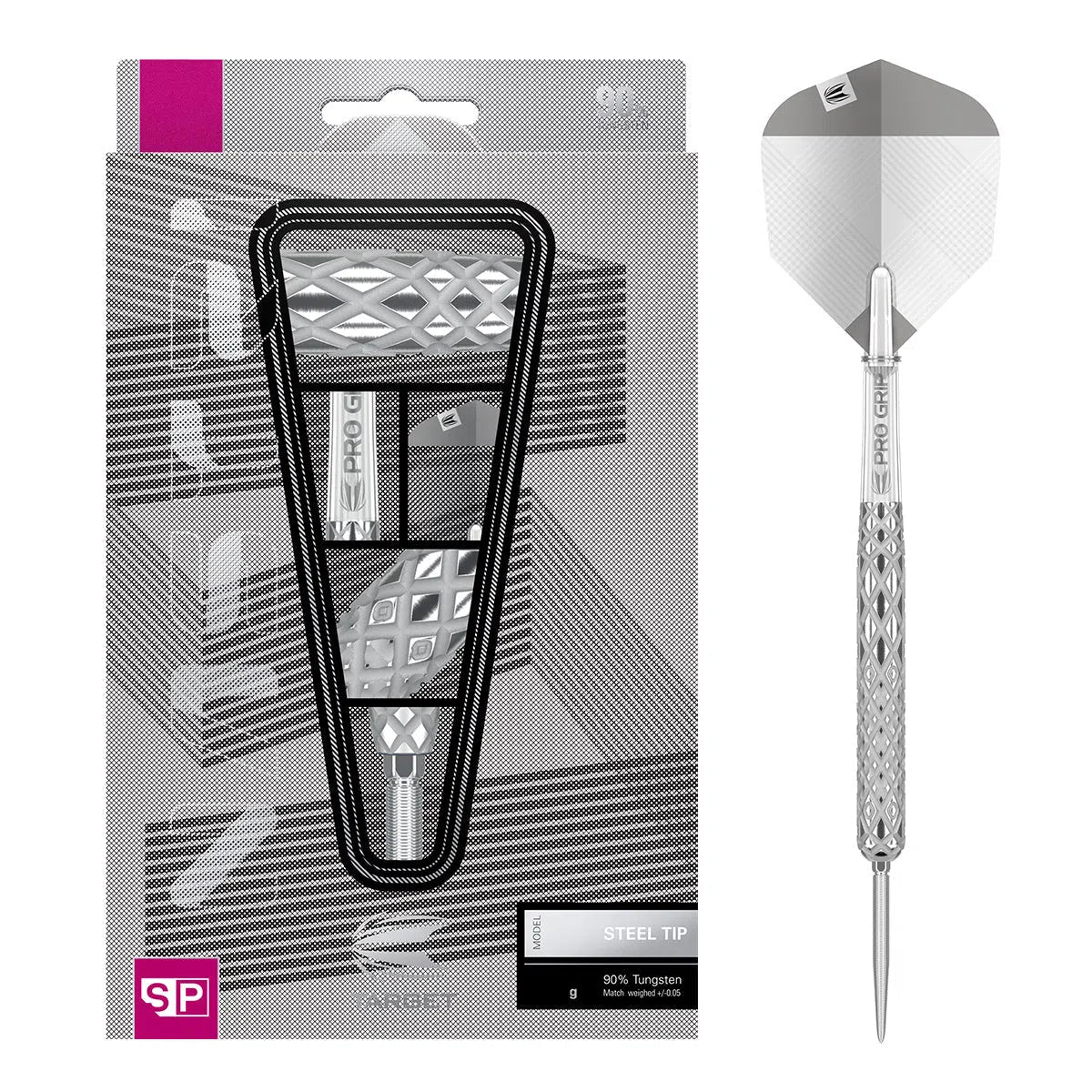 Target Darts Nastri SP03 90% Tungsten Steel Tip Darts