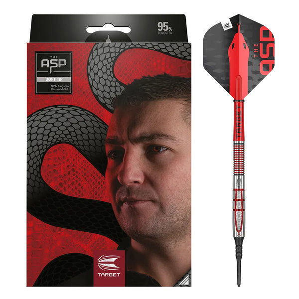 Target Darts Nathan Aspinall Gen 2 95% Tungsten Soft Tip Darts-1-18 GRAM-Premier Darts