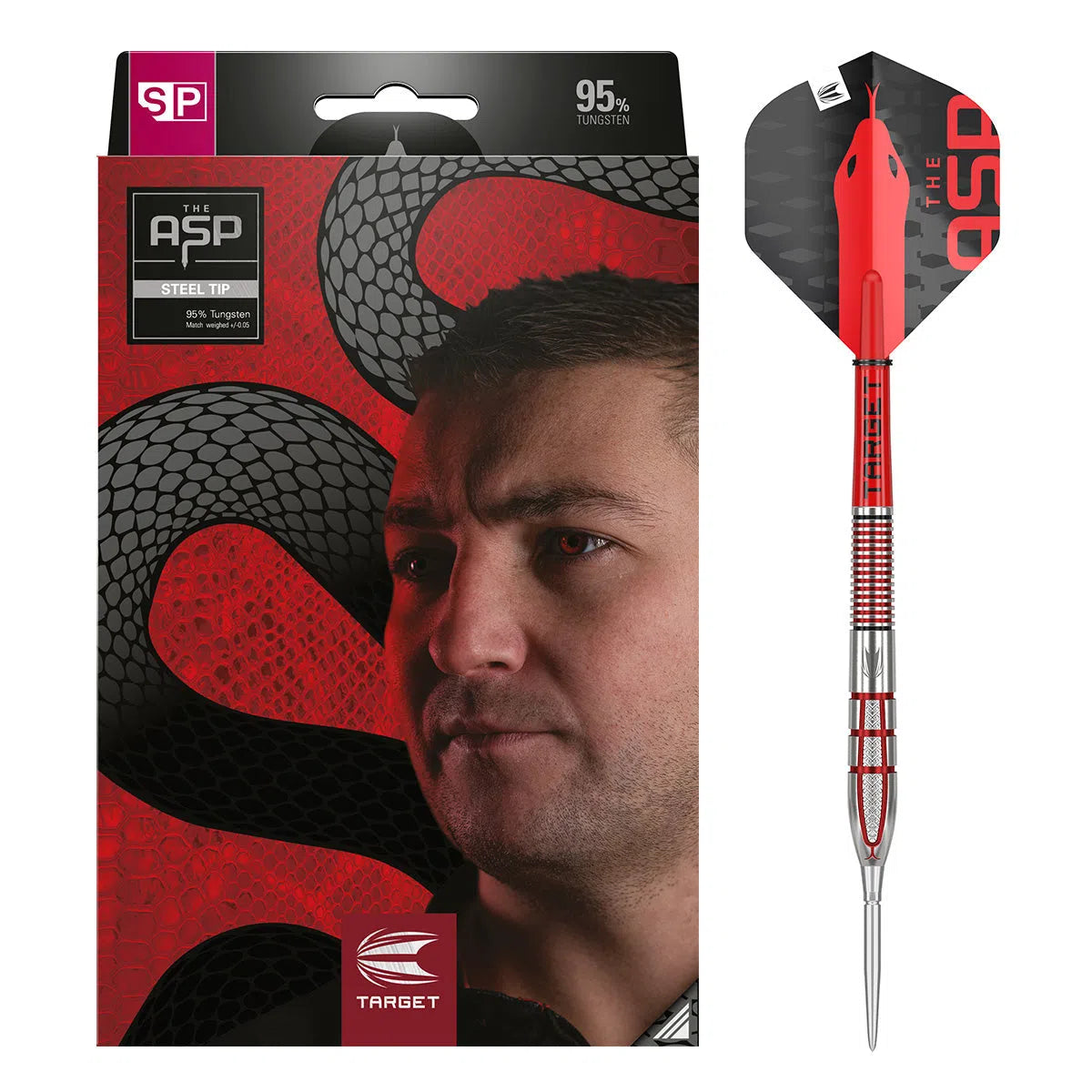 Target Darts Nathan Aspinall Gen 2 SP 95% Tungsten Steel Tip Darts