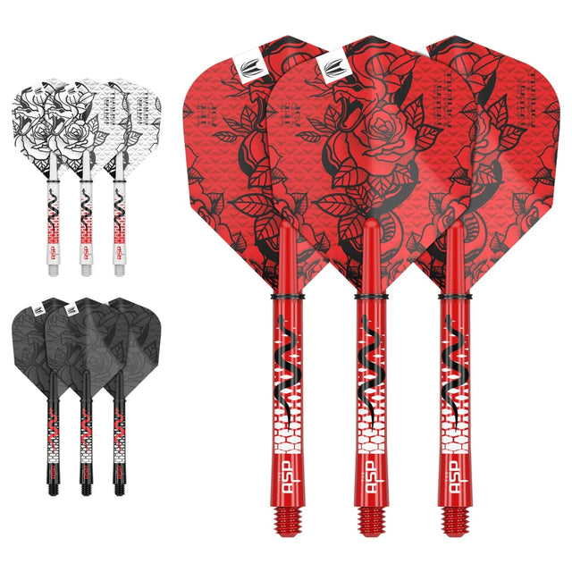 Target Darts Nathan Aspinall Ink Flight and Shaft Kit