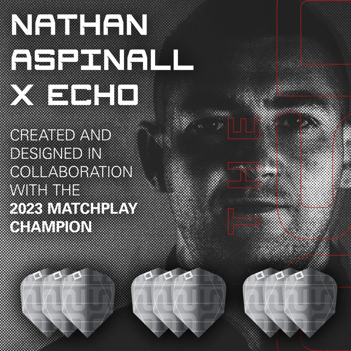 Target Darts Nathan Aspinall X Echo No6 Flights x3 Sets