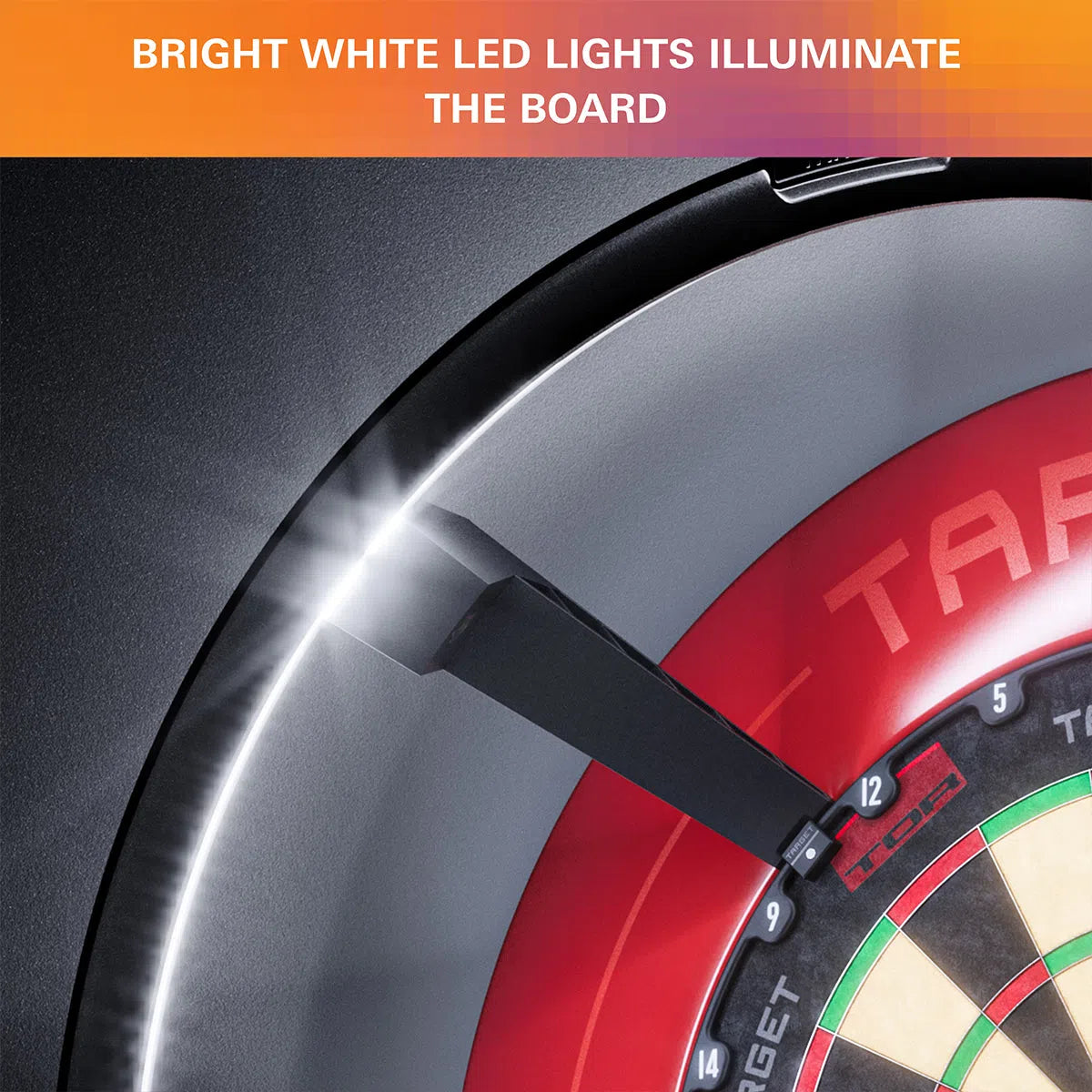 Target Omni Scoring System, Tor Dart Board,Virt & Vale Surround Bundle-3-Premier Darts