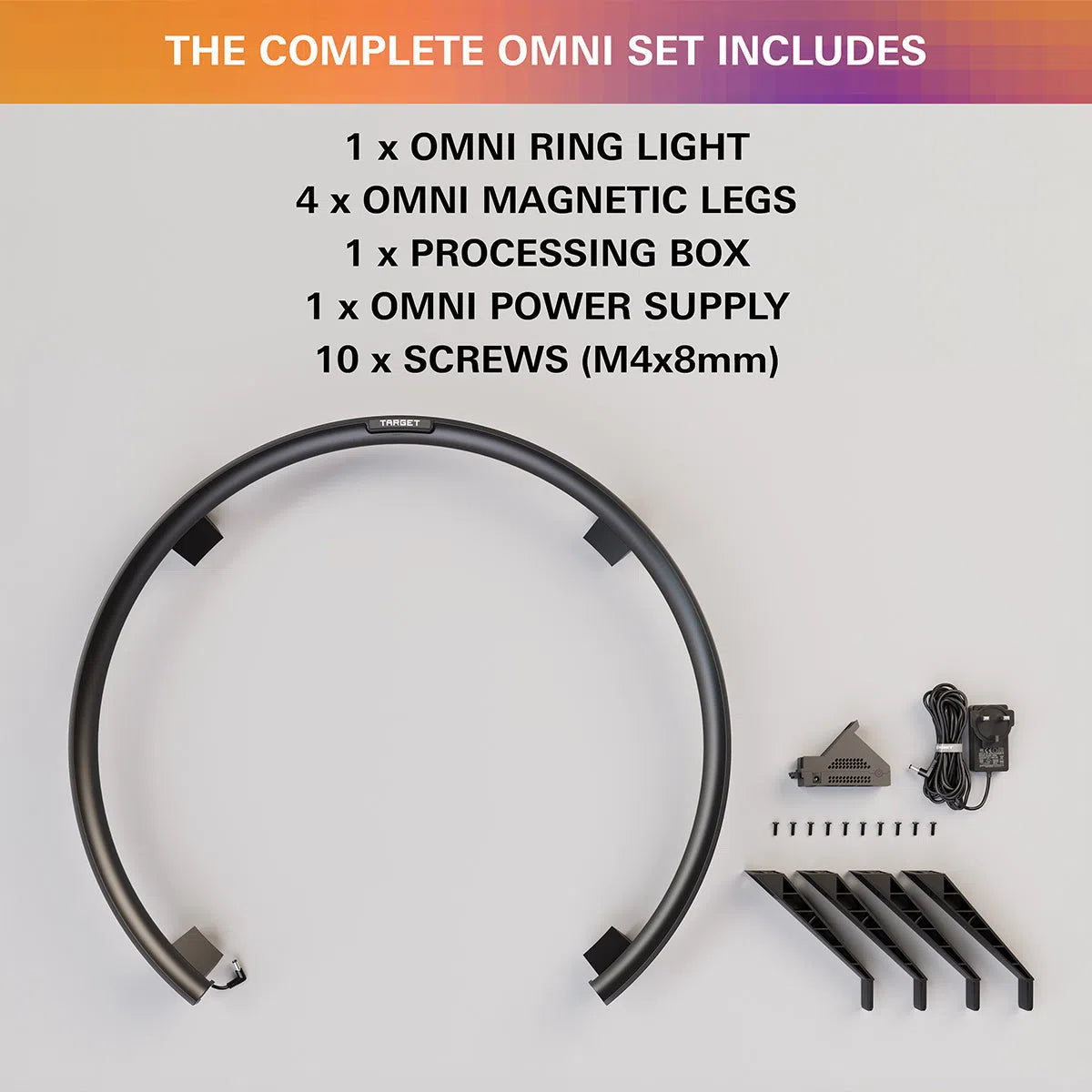 Target Omni Scoring System, Tor Dart Board & Virt Camera Bundle-6-Premier Darts