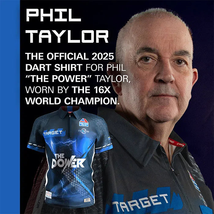 Target Darts Phil Taylor 2025 Player Shirt