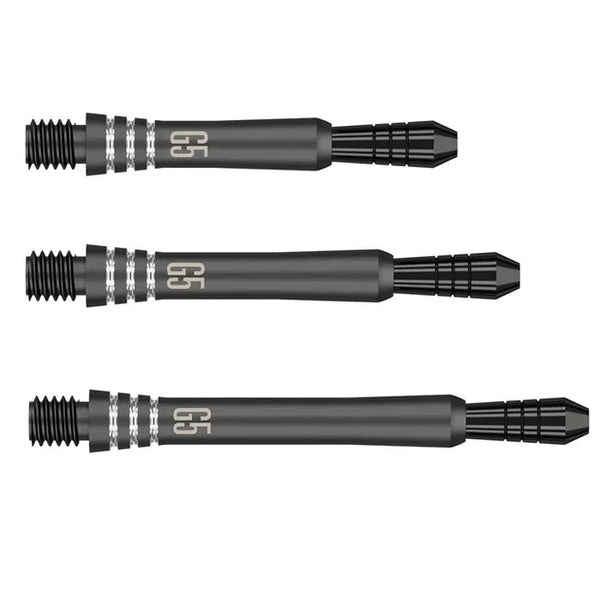 Target Darts Phil Taylor Gen 5 Shafts-1-Black-Short-Premier Darts