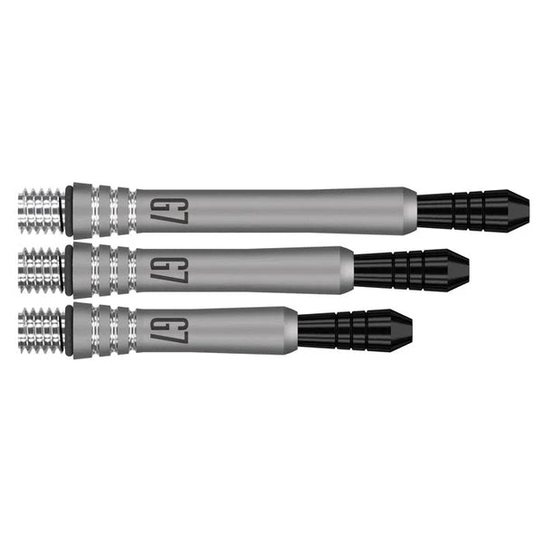 Target Darts Phil Taylor Gen 7 Shafts-1-Titanium-Intermediate-Premier Darts