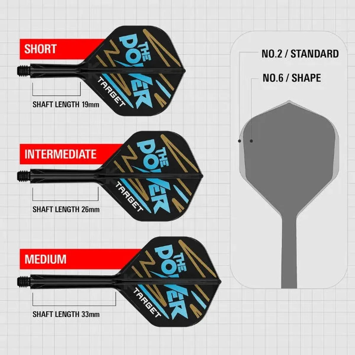 Target Darts Phil Taylor KFlex Flight System No2