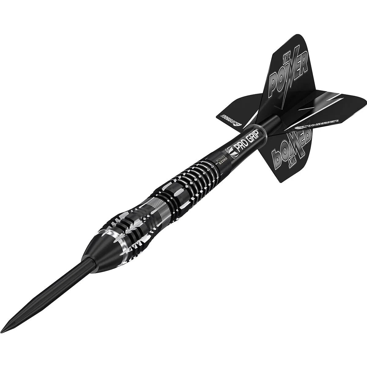 Target Darts Phil Taylor Power 8Zero 4 Black 80% Tungsten Steel Tip Darts